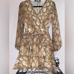 Leith long sleeve dress